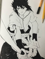 Sasuke Inking