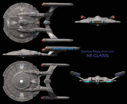 NX Class Starship - High Resolution