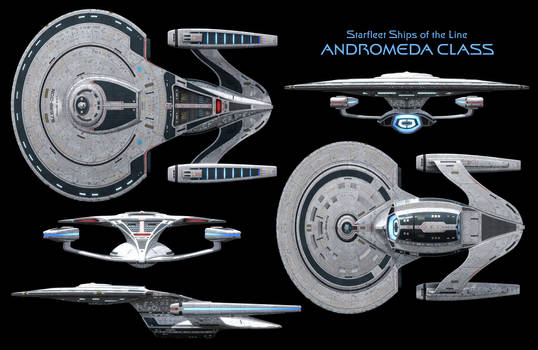 Andromeda Class Starship - High Resolution