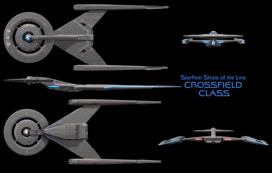 Crossfield Class Starship - High Resolution