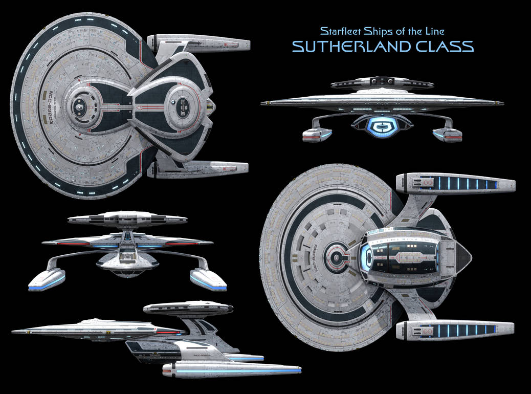 Sutherland Frame Sutherland Class Starship - High Resolution by Enethrin on DeviantArt