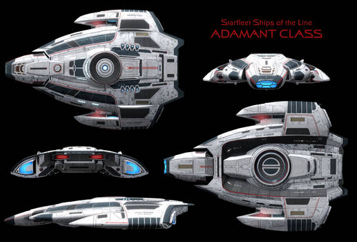 Adamant Class Starship - High Resolution