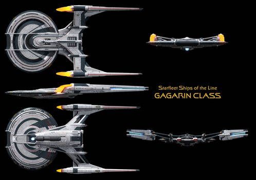 Gagarin Class Starship - High Resolution