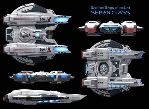 Shran Class Starship - High Resolution