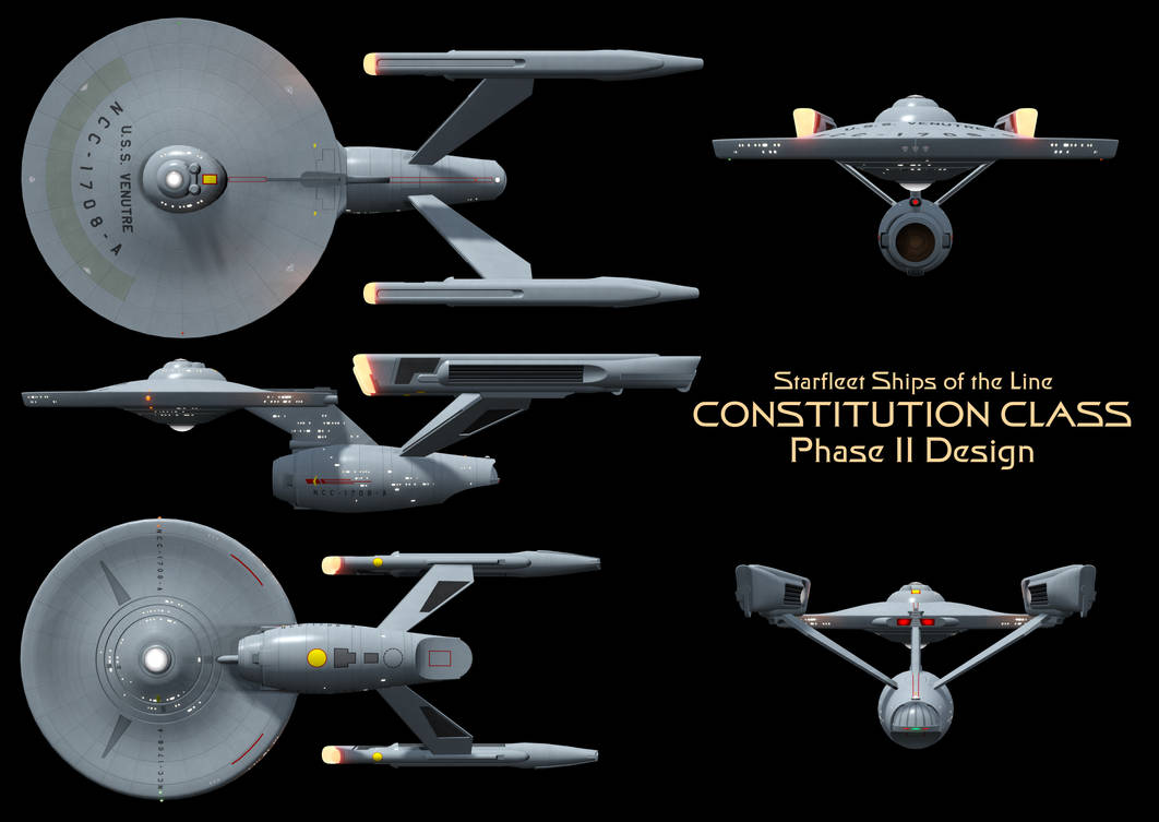 Constitution Class Phase 2 Refit - High Resolution by Enethrin on ...