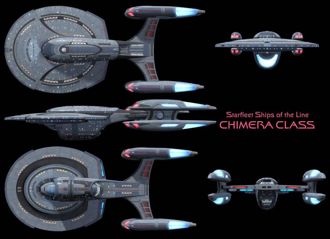 Manticore Class Chimera Class Starship 2023 - High Resolution by Enethrin on DeviantArt