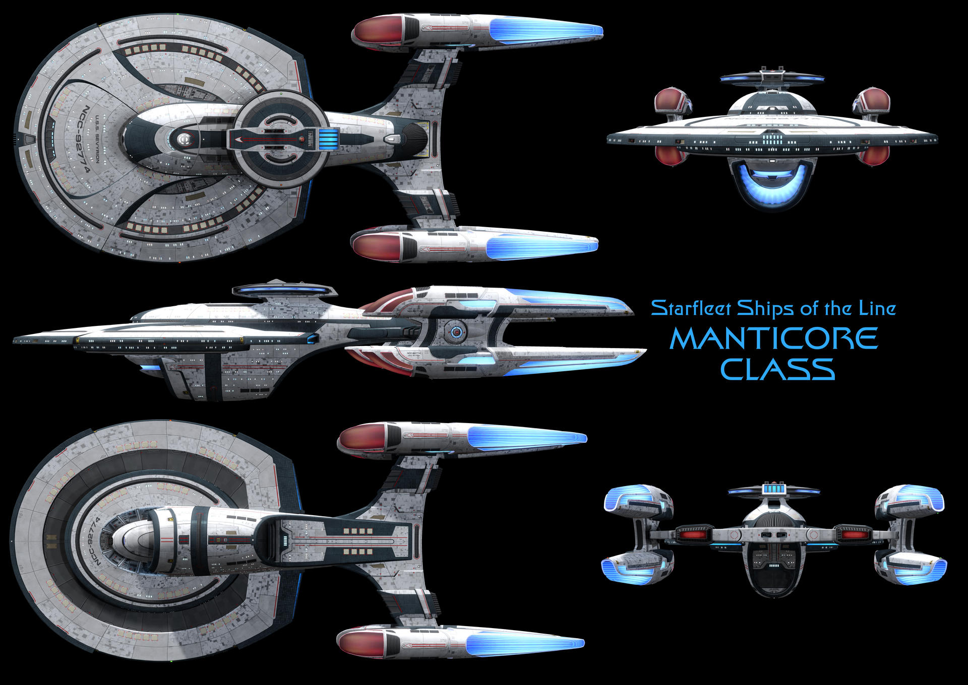 Manticore Class Manticore Class Starship 2023 - High Resolution by Enethrin on DeviantArt