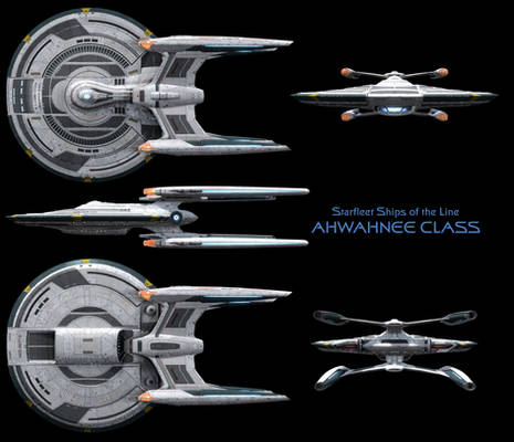 Ahwahnee Class Starship - High Resolution