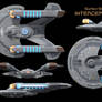 Interceptor Class Starship - High Resolution