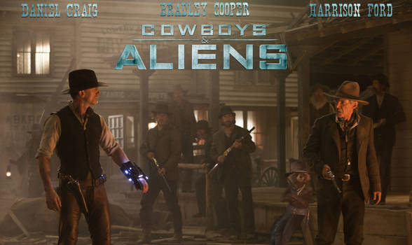 Cowboys and Aliens STARRING 'Rocky Raccoon'