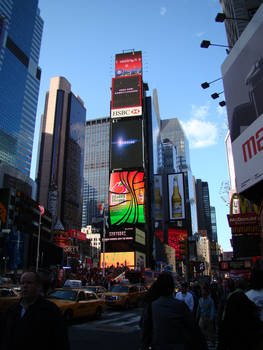 Times Square: Taking The Traditional Shot