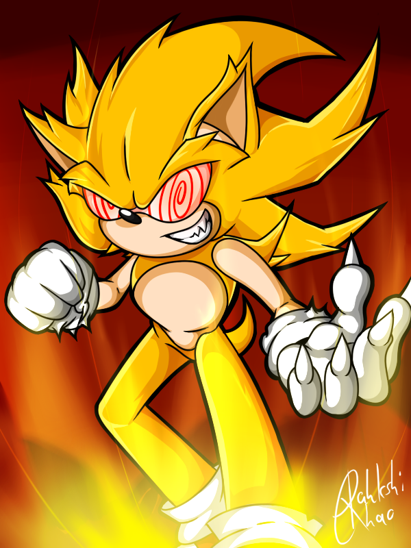 Super Sonic (Fleetway)-Fanart by RWGN on DeviantArt