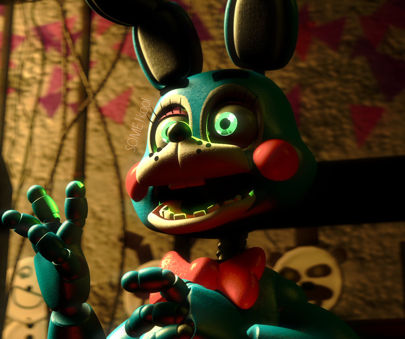 SFM / FNAF) Withered Toy Bonnie render by InkBennie on DeviantArt