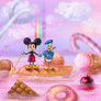 Mickey and Donald in Candy Land