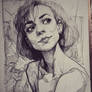 Ink Portrait Sketch
