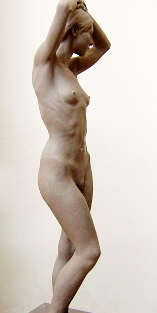 figure sculpture detail