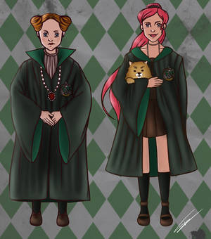 Harry Potter x Tudors - Mary and Katherine