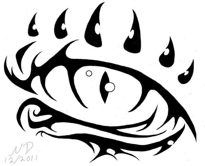 Tribal Dragon Eye