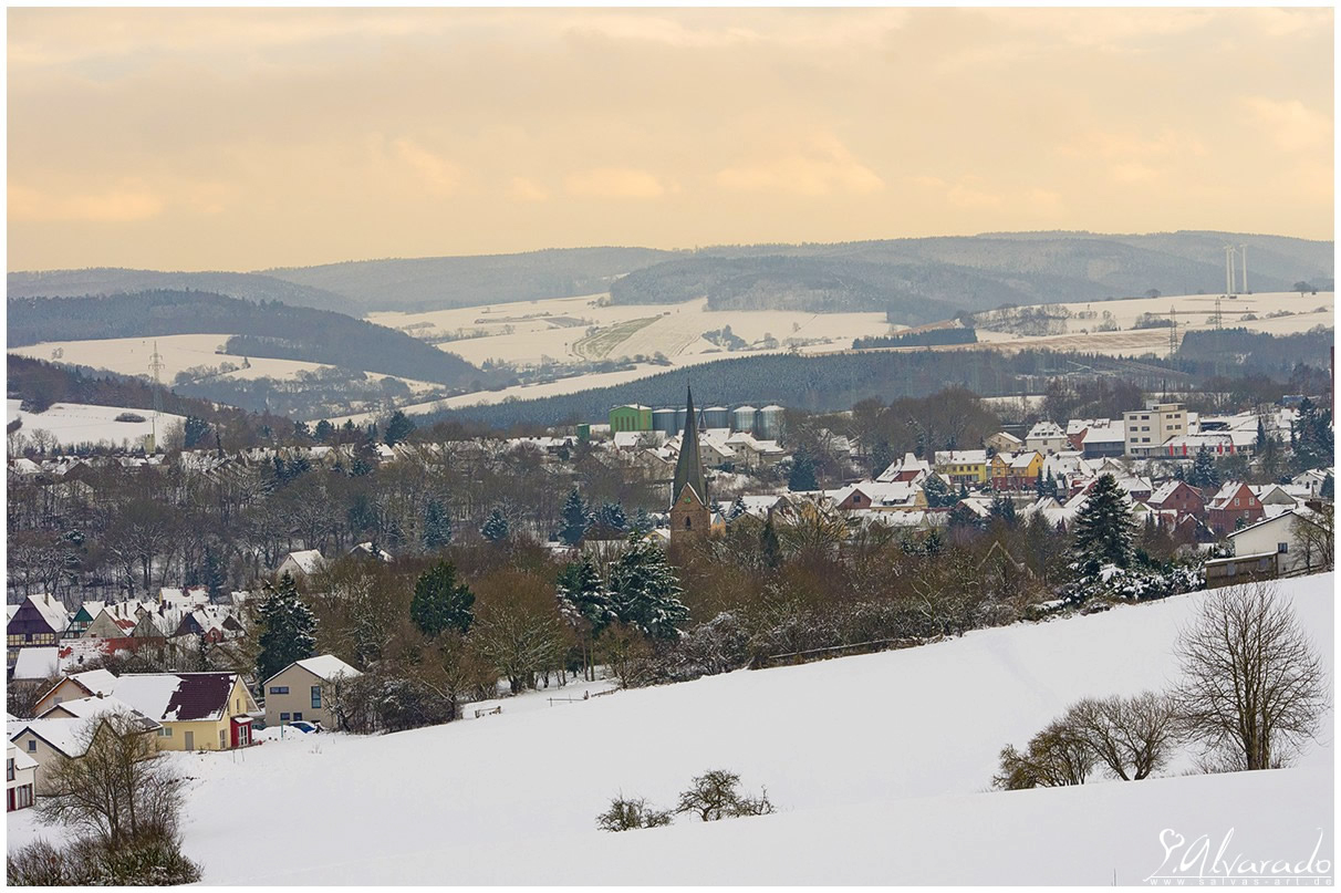 Mengeringhausen im Winter