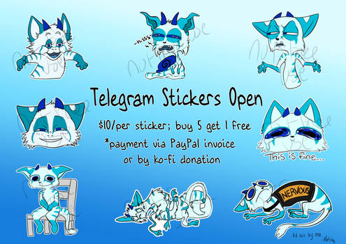 Telegram Sticker Commissions