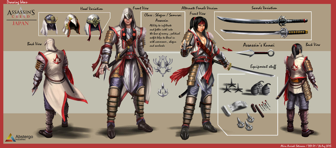 Assassin's Creed Japan - Concept by Alvin Setiwan