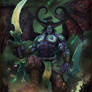 Warcraft - Illidan Stormrage. Fanart by Brandon