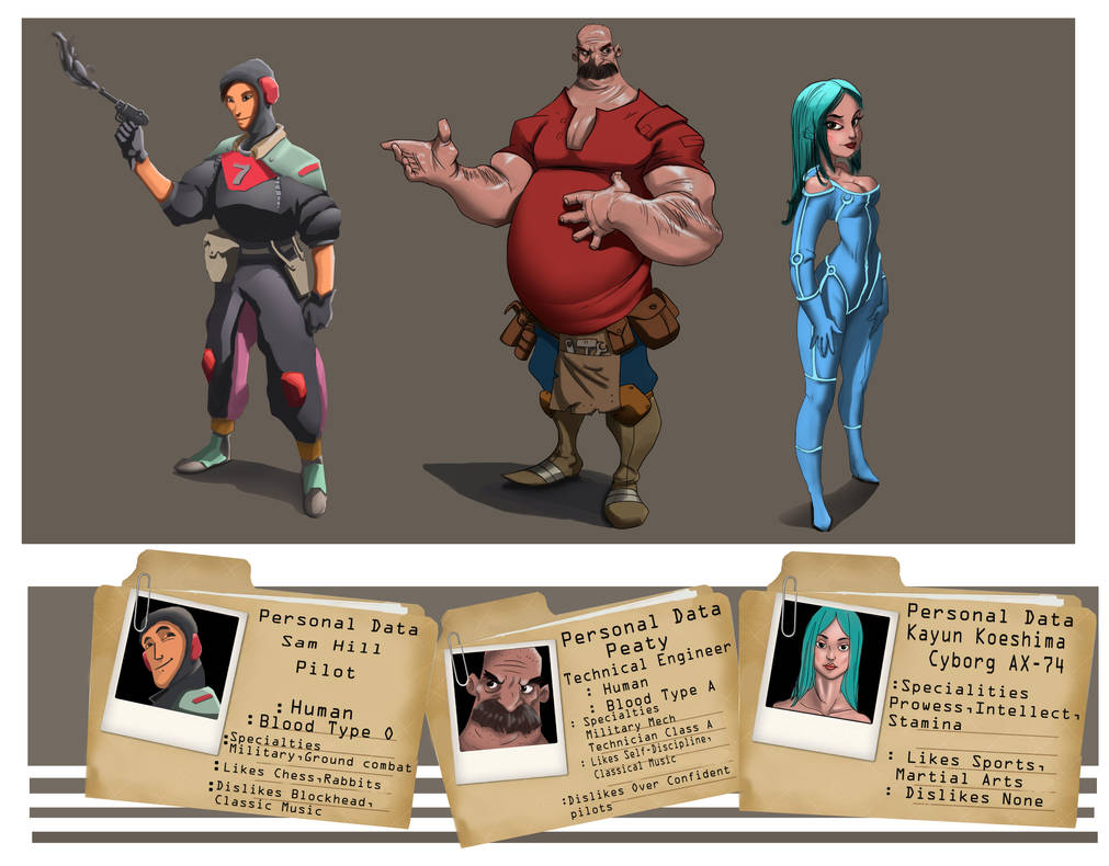 Mech Crew - Concept design by Eddy by 3dsensemediaschool on DeviantArt