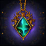 Blue Magical Amulet - Downloable