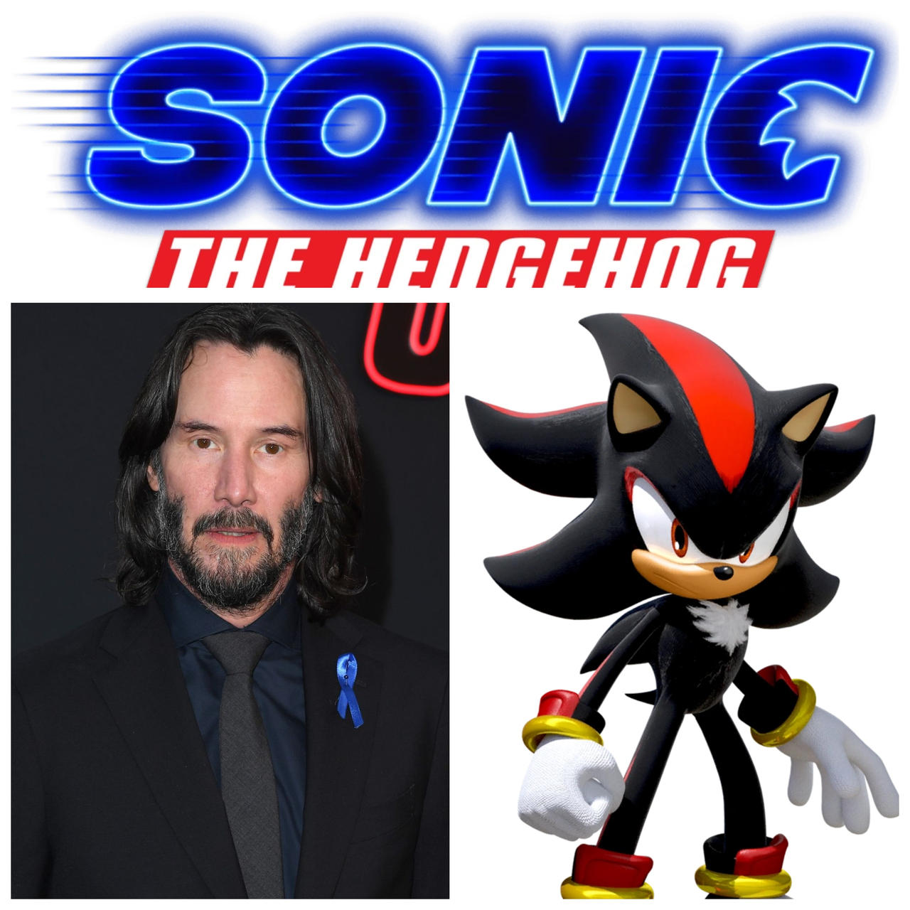 Keanu Reeves as Shadow the Hedgehog (STH) by ryderrevice on DeviantArt