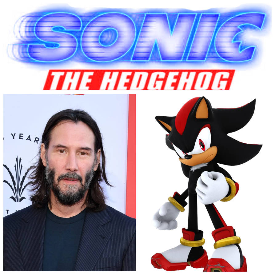 Keanu Reeves Shadow Project Keanu Reeves as Shadow the Hedgehog (STH) by rydergeats on DeviantArt