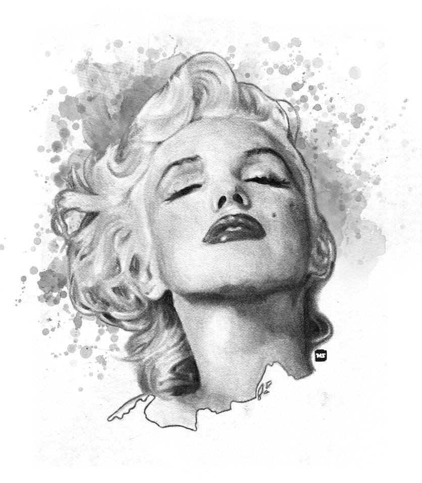 Marylin: Noir by redghostman