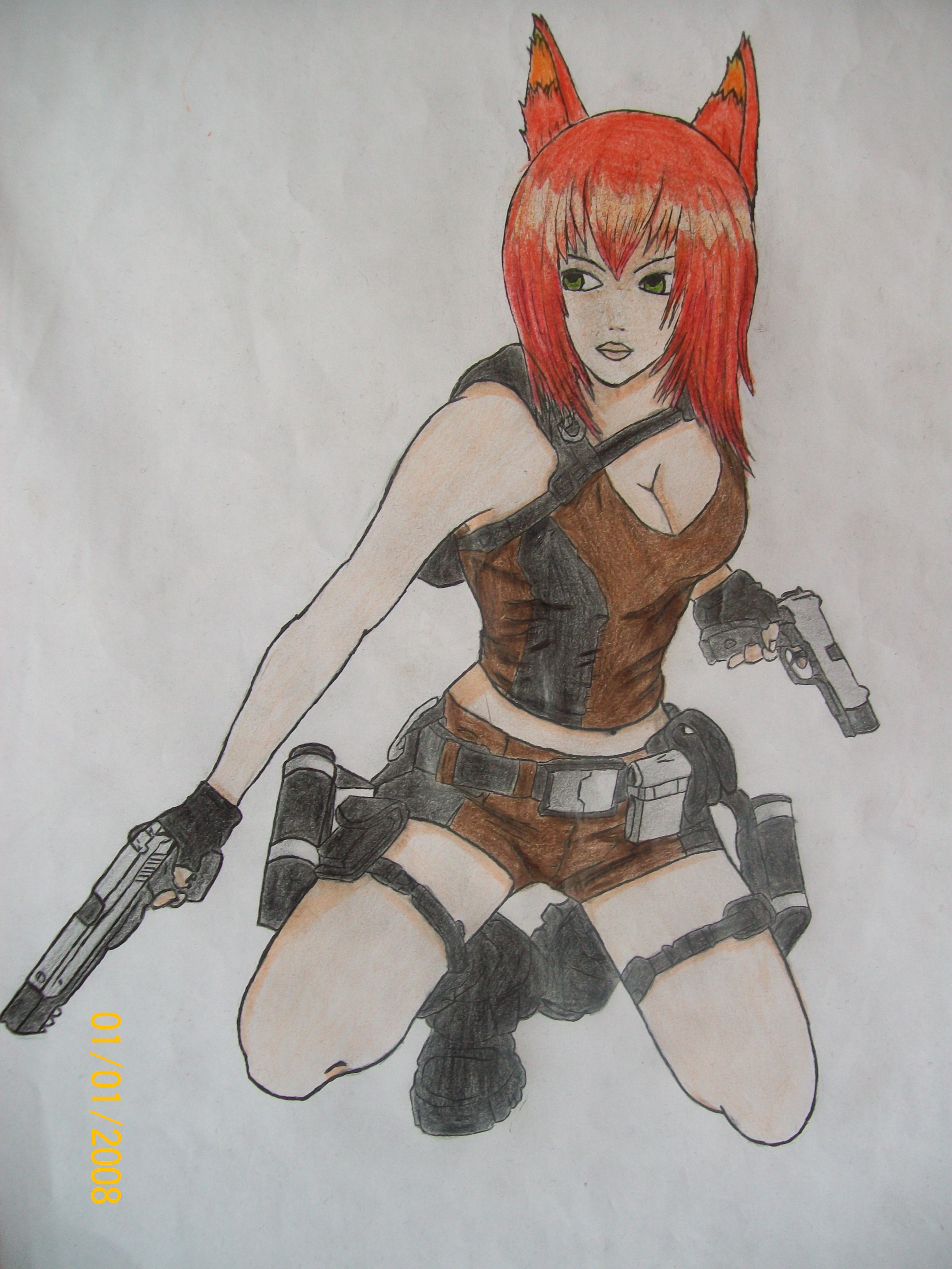 Cleo as Lara Croft (contest entry for MisterMya)