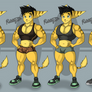 Spike Gym Outfit Alternate colors