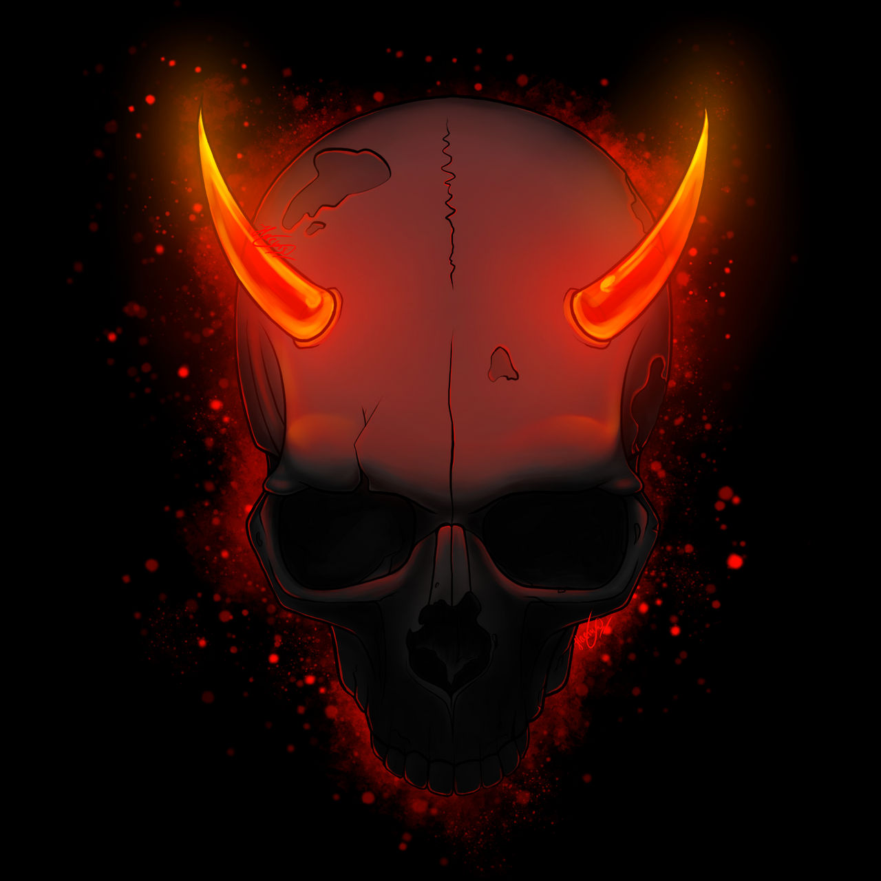 demon skull by Xinor1 on DeviantArt