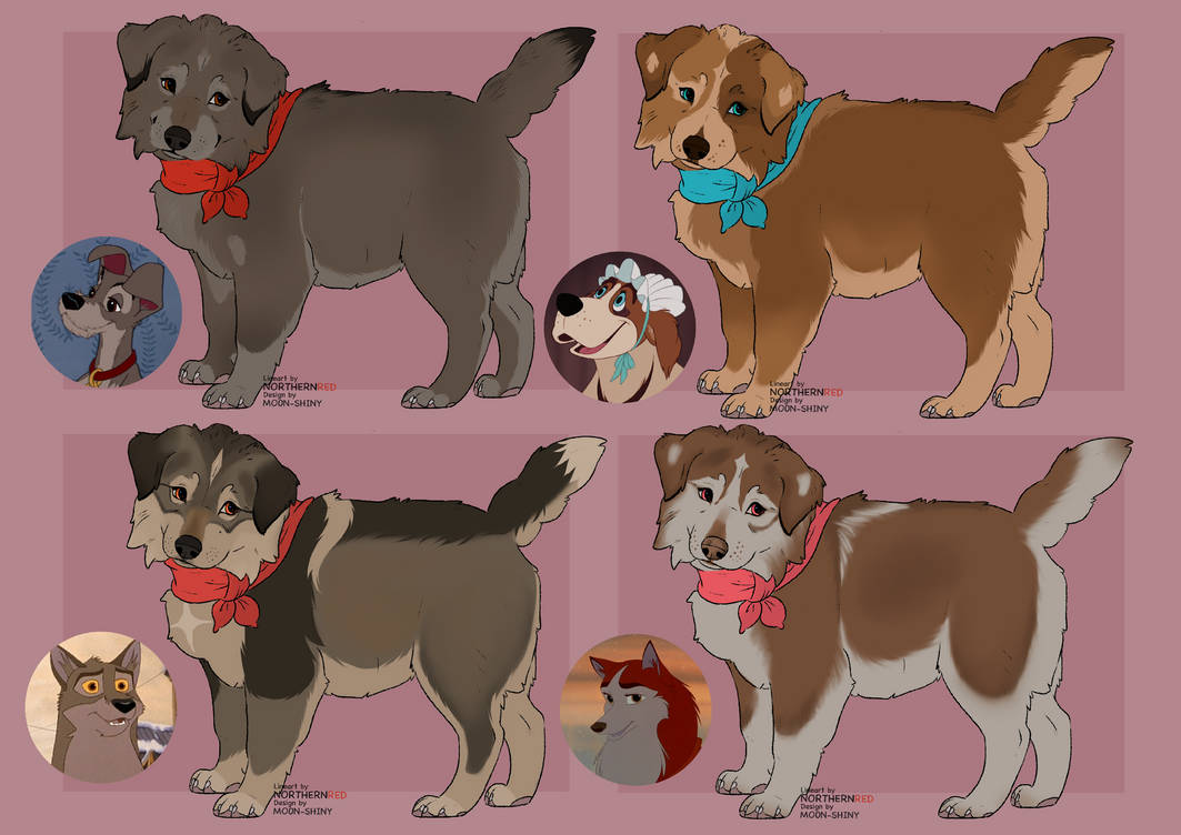 Deviantart Characters Dogs (Closed) pup adoptables inspired by cartoon dogs by Mo0n-shiny on ...