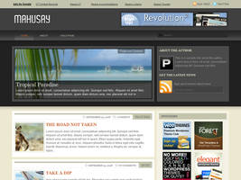 Mahusay Free WordPress Theme