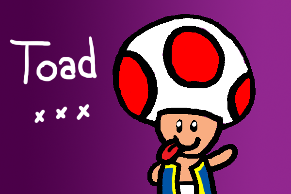 Toad Mario Rope Deviantart Mario Characters - Toad by Rosyposy101 on DeviantArt