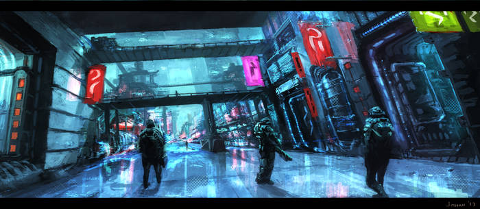 Concept Art: Neo Seoul