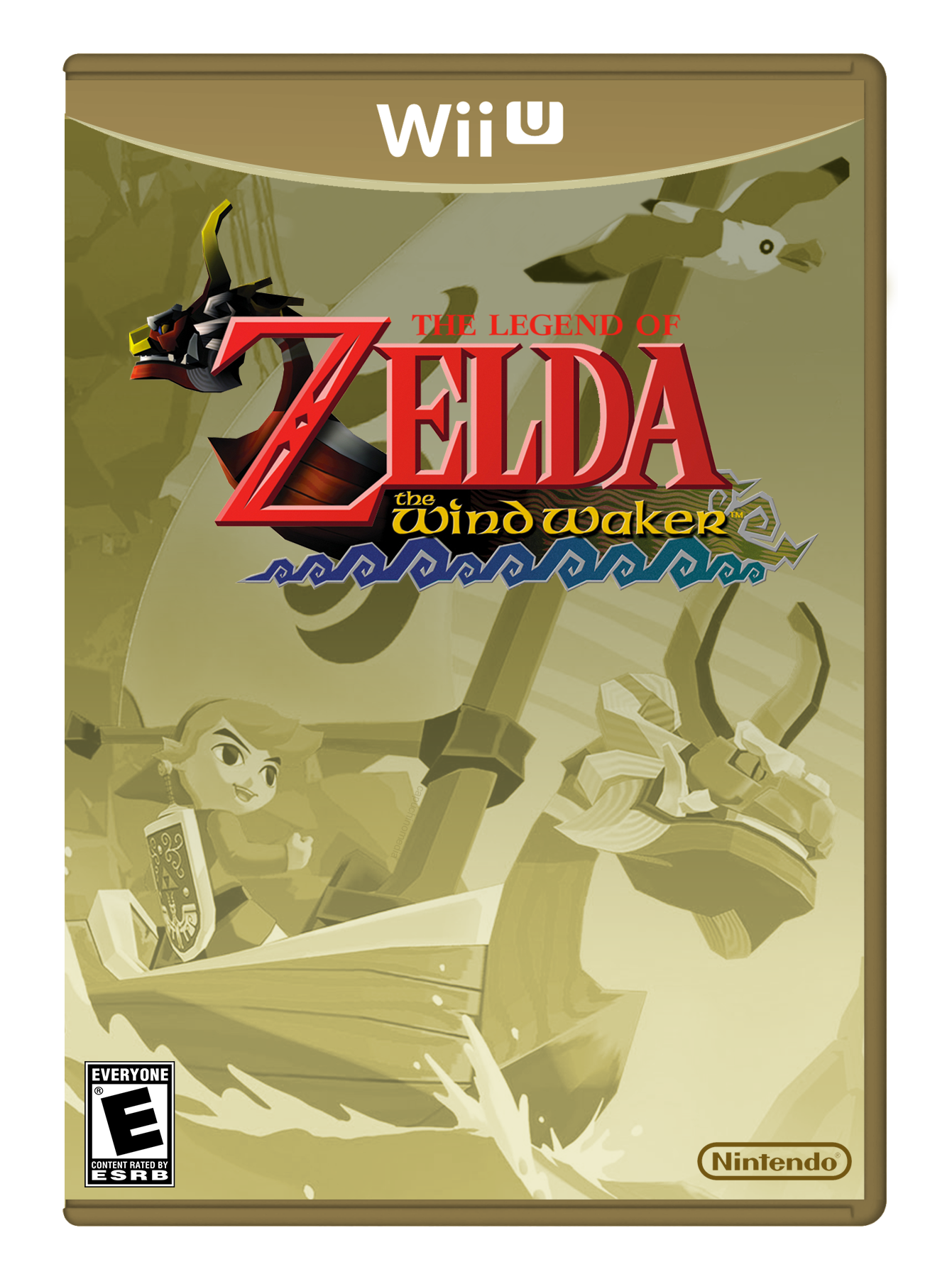 The Legend of Zelda: The Wind Waker HD Box Art