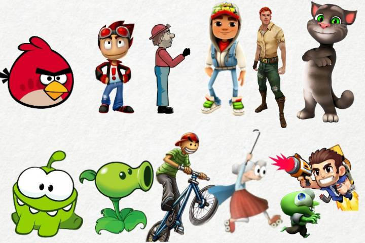 Ios Characters Famous Main Characters From Old Mobile/IOS Games by farrelardanhalid on ...