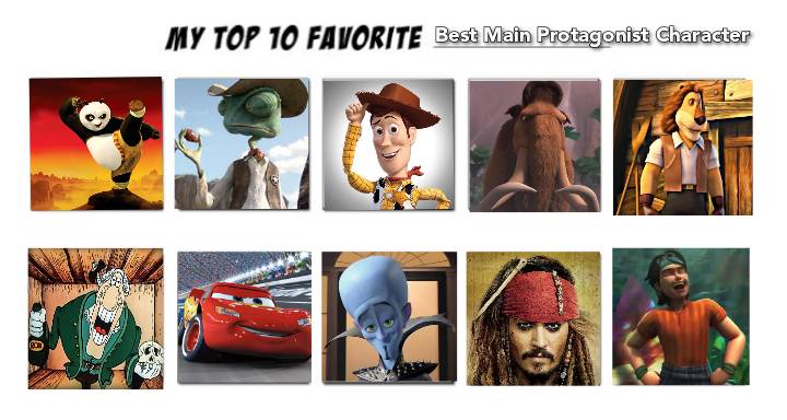 Protaganistic Characters My Top 10 Favourite Best Protagonist Characters by farrelardanhalid on ...