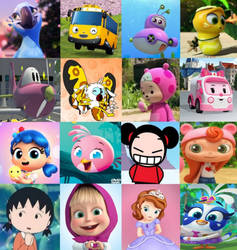 My Favourite Cute Girls In Animated Shows/Cartoons