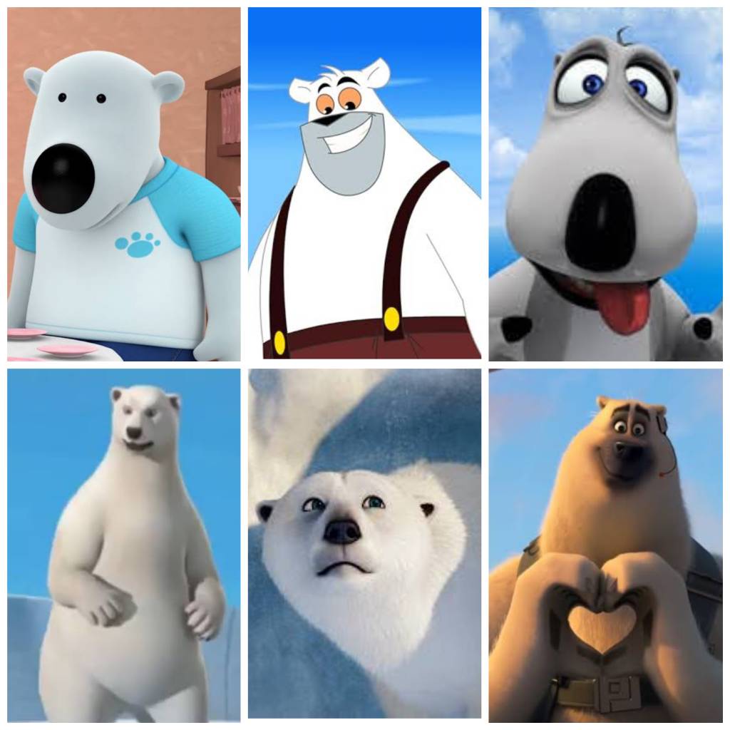 Polar Bear characters in Animated show by farrelardanhalid on DeviantArt