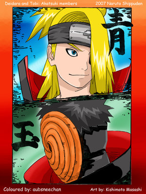 Deidara and Tobi-Shippuden