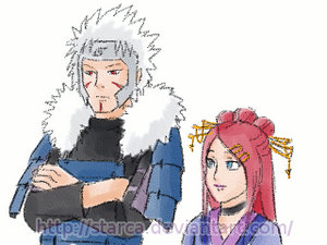 Commission: Tobirama and Umeko (part 1)