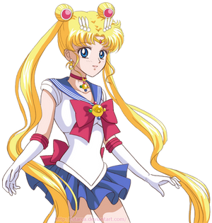 Sailor Moon Crystal style fan art