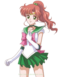 Sailor Moon Crystal style fan art: Sailor Jupiter