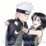 Commission kiss animation: Kakashi and Shirahime 2