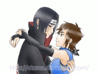 Commission kiss animation: Itachi and Kiri