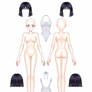 Sailor Saturn Paper Doll part 1 of 2